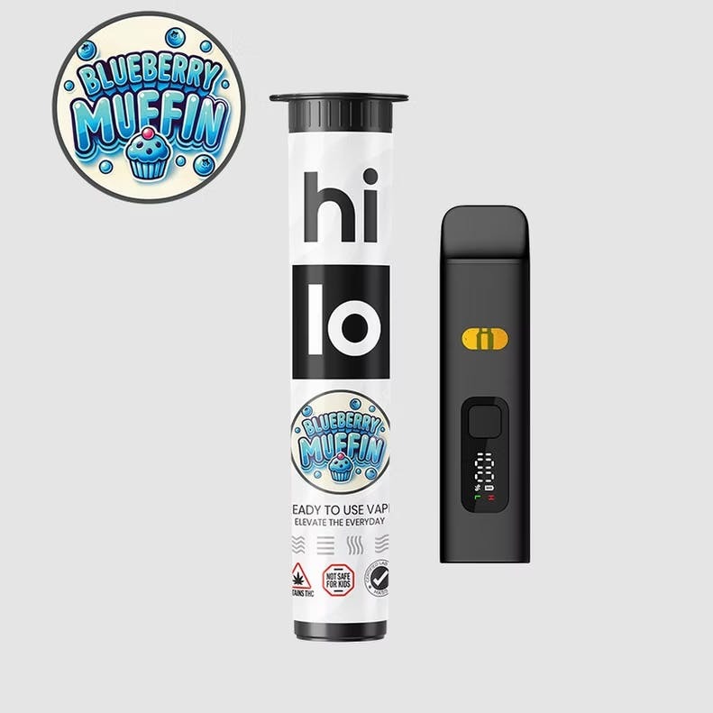 Hi Lo - Ready-To-Go Vape 1.5g - Blueberry Muffin | Gloucester, MA | Happy  Valley
