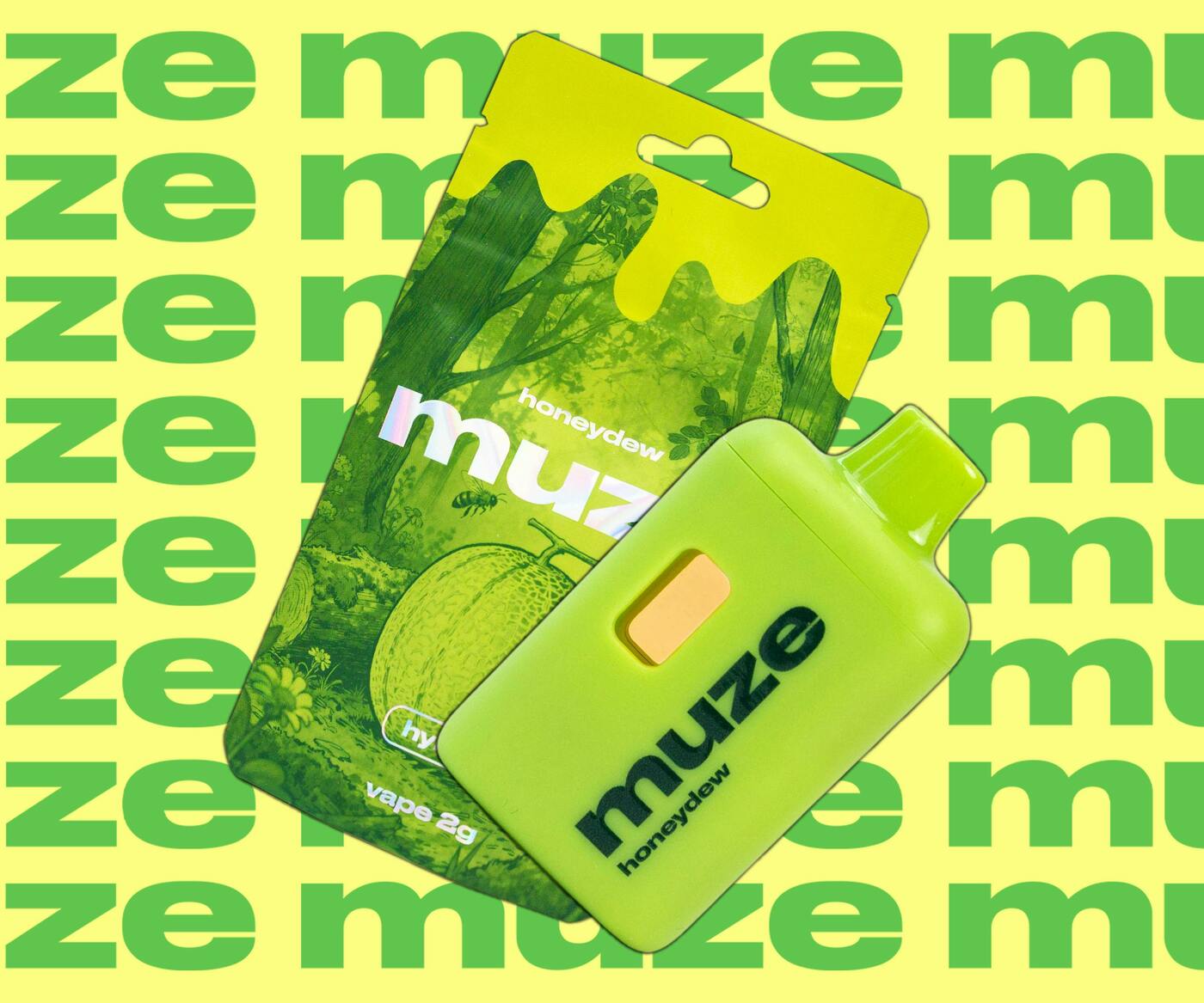 muze - Flavored Disposable Vape 2g - Honeydew | East boston, MA