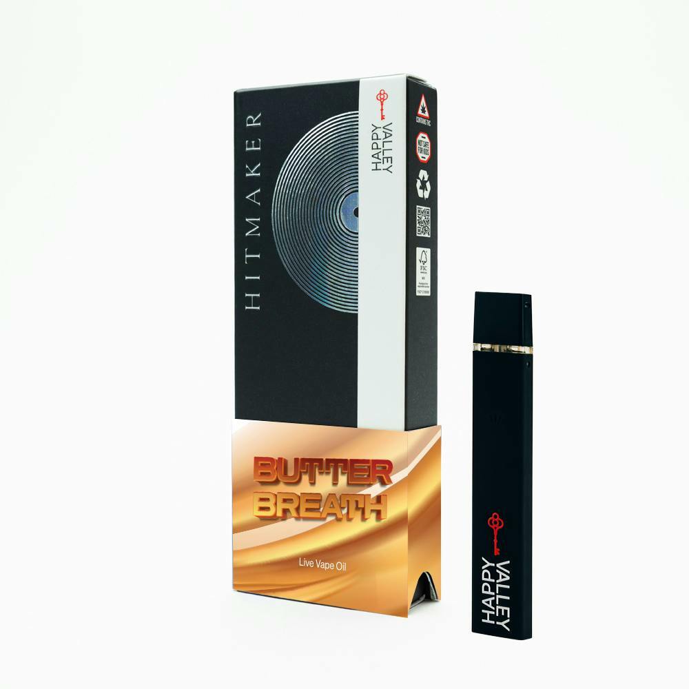 Hitmaker Disposable Vape .5g - Butter Breath | East boston, MA