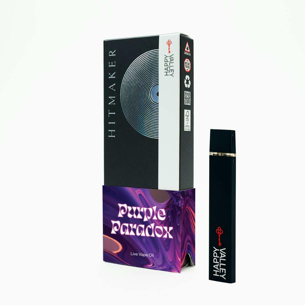Hitmaker Disposable Vape 1g - Purple Paradox | East boston, MA